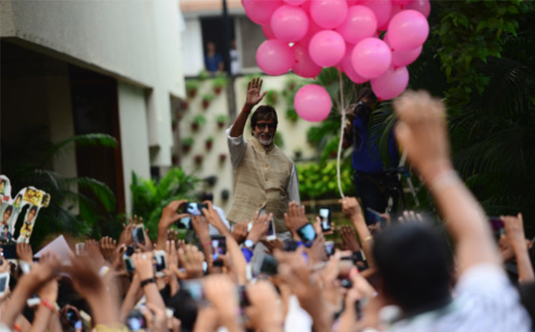 Amitabh Bachchan turns 74 today!!