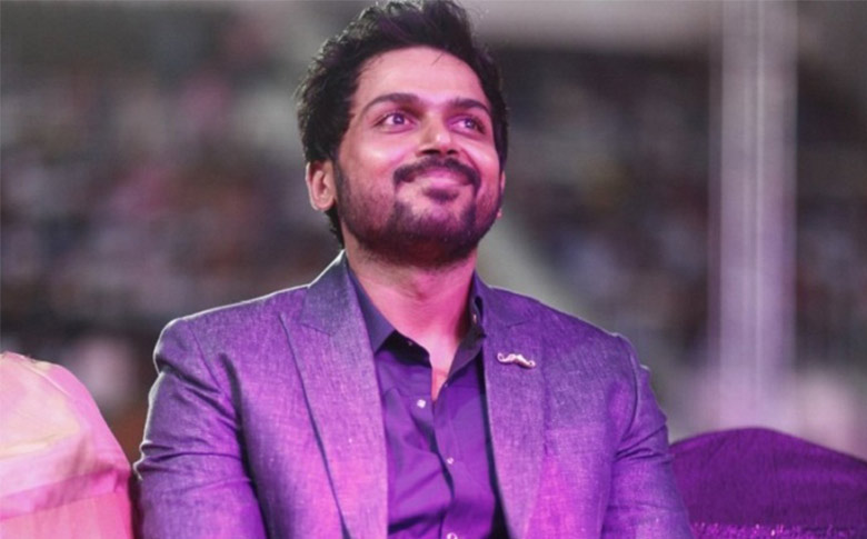 Karthi Sivakumar wants to play the role of farmer to inspire younger generation!!