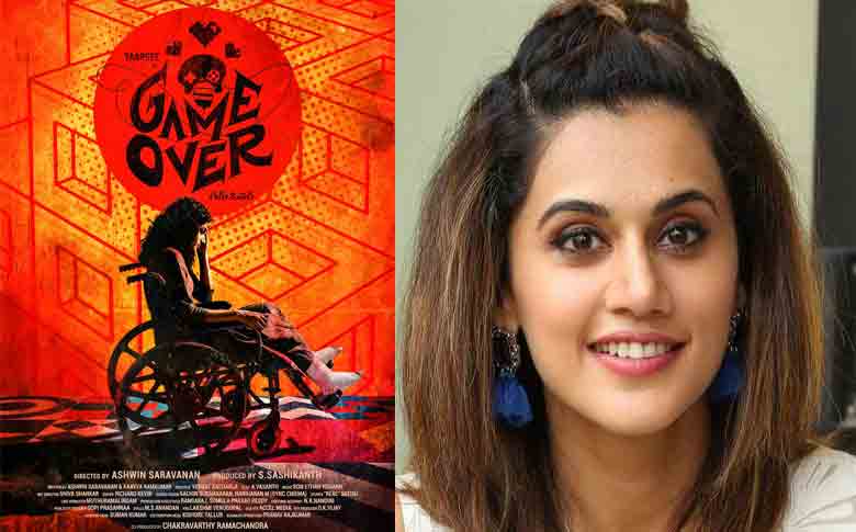 Taapsee’s bilingual movie “Game Over” shooting wrapped up