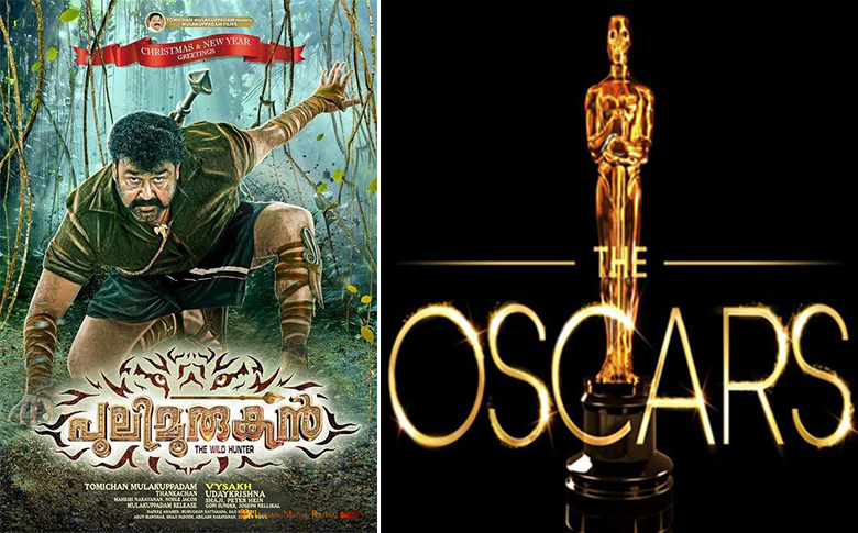 Two Songs from Pulimurugan among 70 eligible list for Oscars!!
