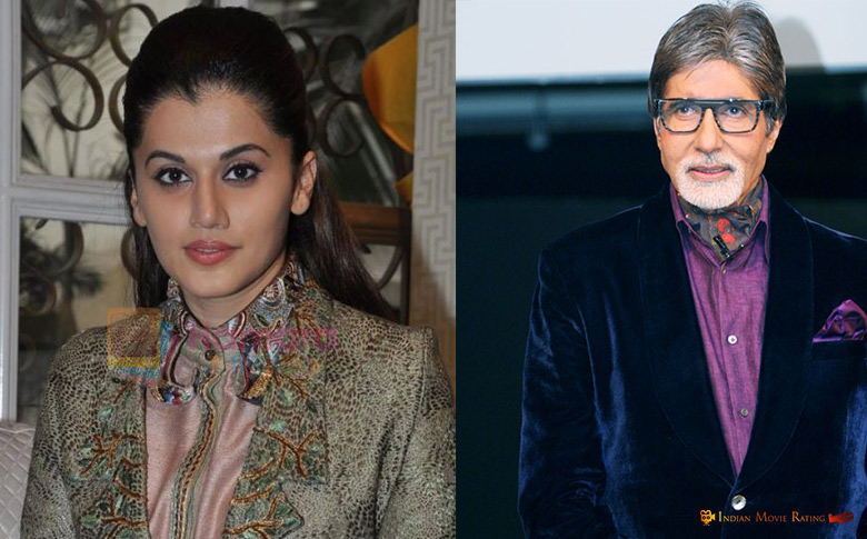 Working with Big B an amazing experience: Tapsee Pannu